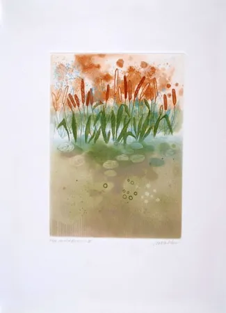 蚀刻版画 Walker - Midi flowers III