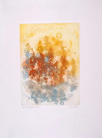 蚀刻版画 Walker - Midi flowers IV