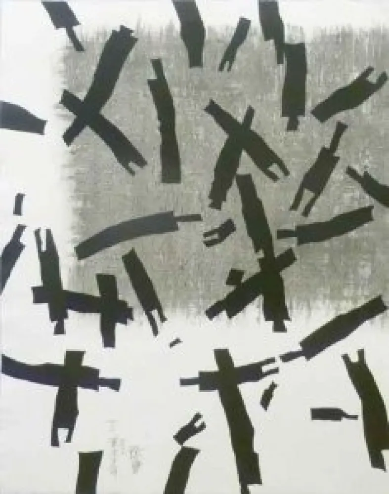 蚀刻版画 Wang - Searching