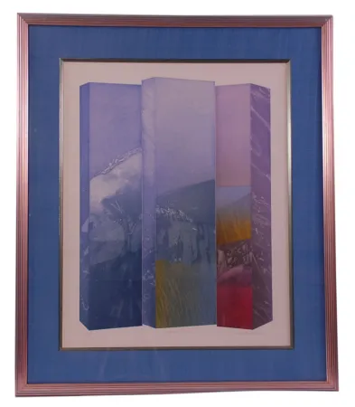 蚀刻版画 Ware - Shaped Triptych I