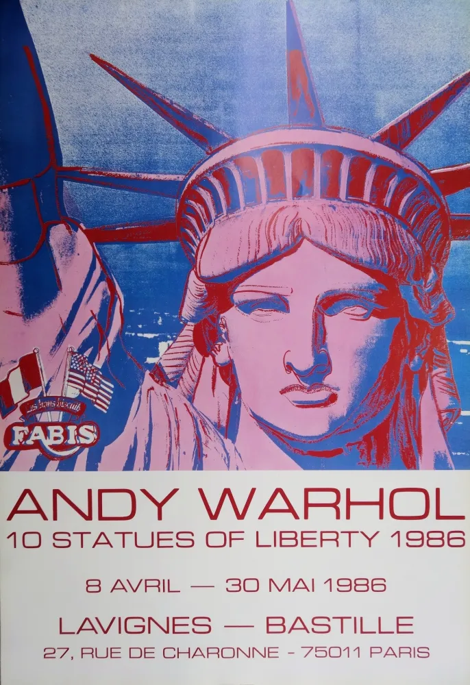 插图书 Warhol - 10 Statues of Liberty