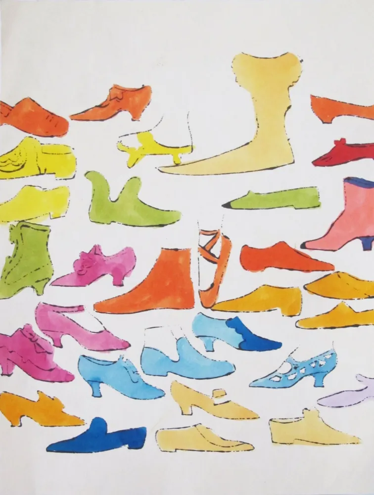 胶版印刷 Warhol - A La Recherche du Shoe Perdu 