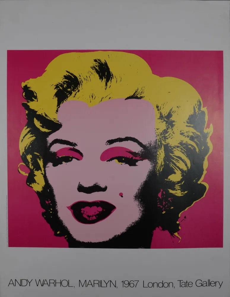 石版画 Warhol (After) - Andy Warhol, Marilyn, 1967 – London, Tate Gallery, 1987