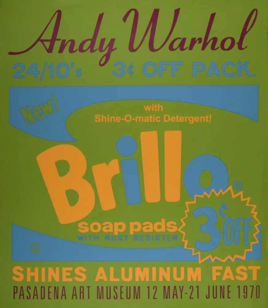 丝网印刷 Warhol (After) - Brillo, c. 1970