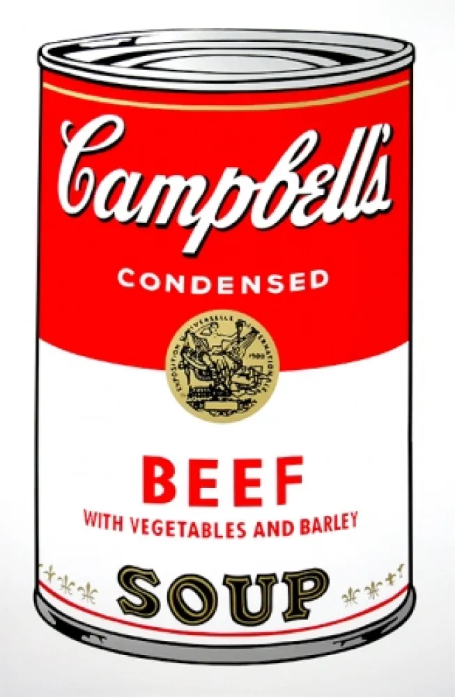 丝网印刷 Warhol (After) - Campbell's Soup - Beef