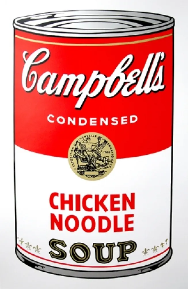 丝网印刷 Warhol (After) - Campbell's Soup - Chicken Noodle