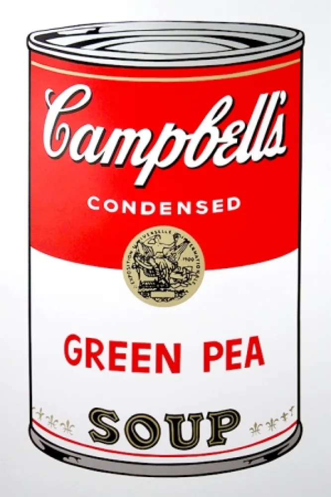 丝网印刷 Warhol (After) - Campbell's Soup - Green Pea