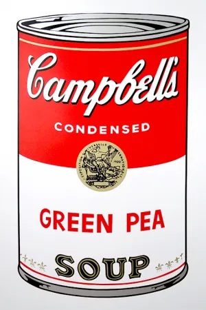 丝网印刷 Warhol (After) - Campbell's Soup - Green Pea