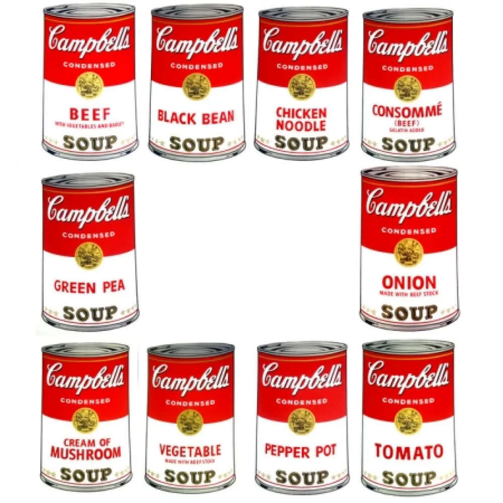 丝网印刷 Warhol (After) - Campbell's Soup - Portfolio