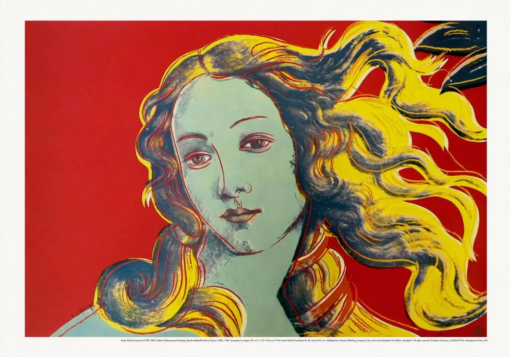 丝网印刷 Warhol (After) - Details of Renaissance Paintings