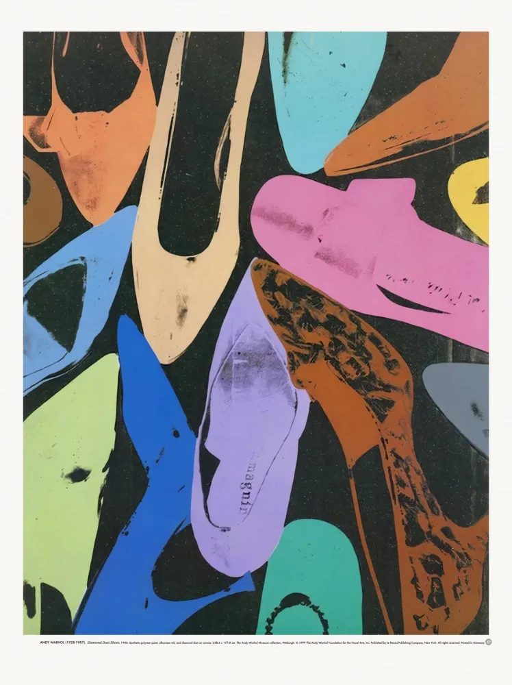 胶版印刷 Warhol (After) - Diamond Dust Shoes 
