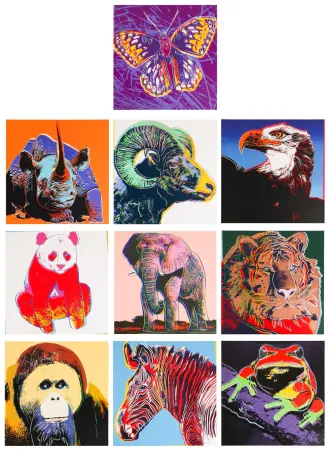 石版画 Warhol (After) - Endangered Species