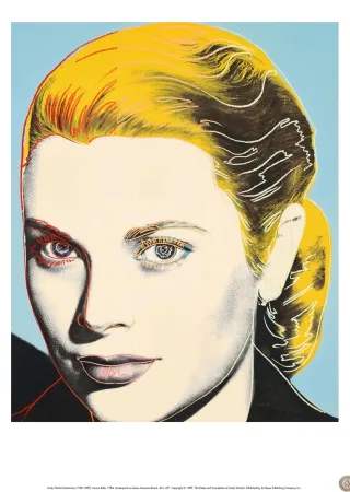 丝网印刷 Warhol (After) - Grace Kelly
