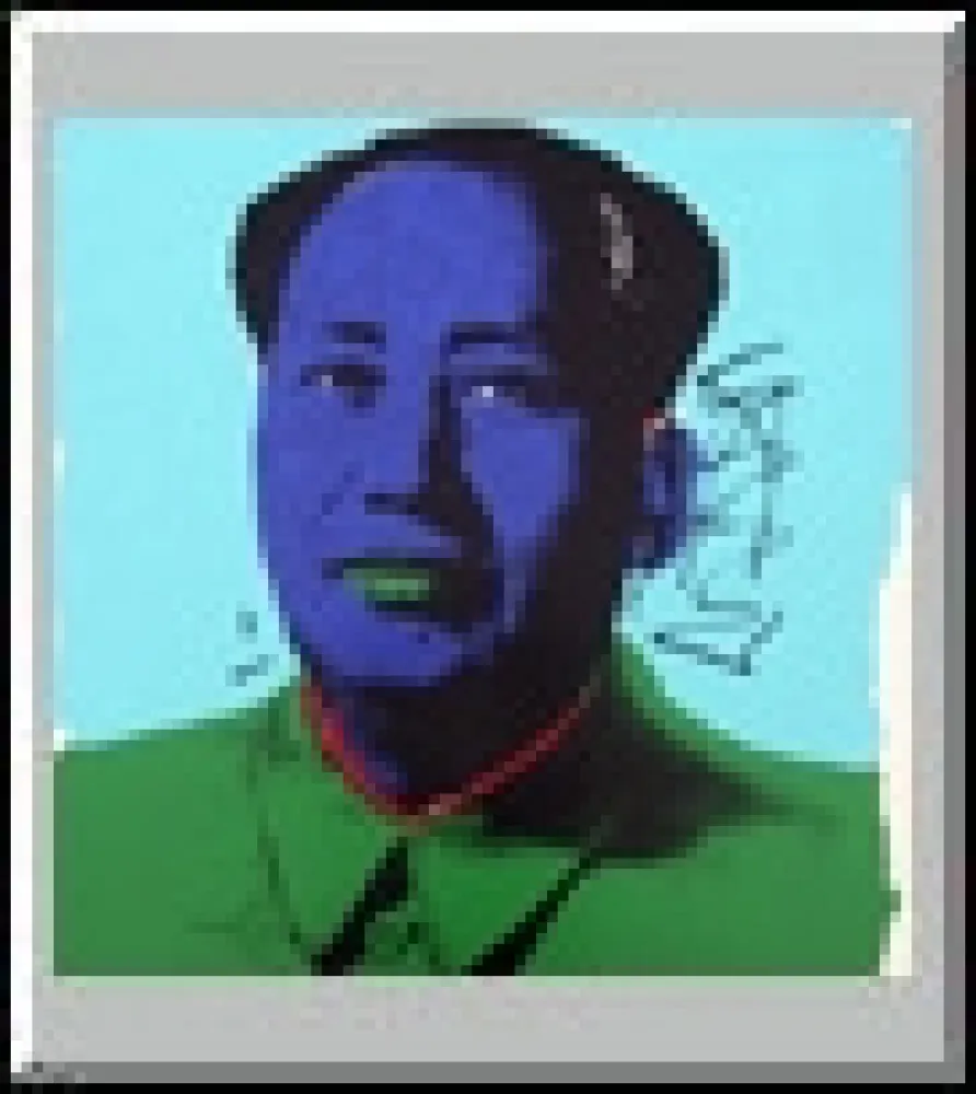 丝网印刷 Warhol (After) - Mao 