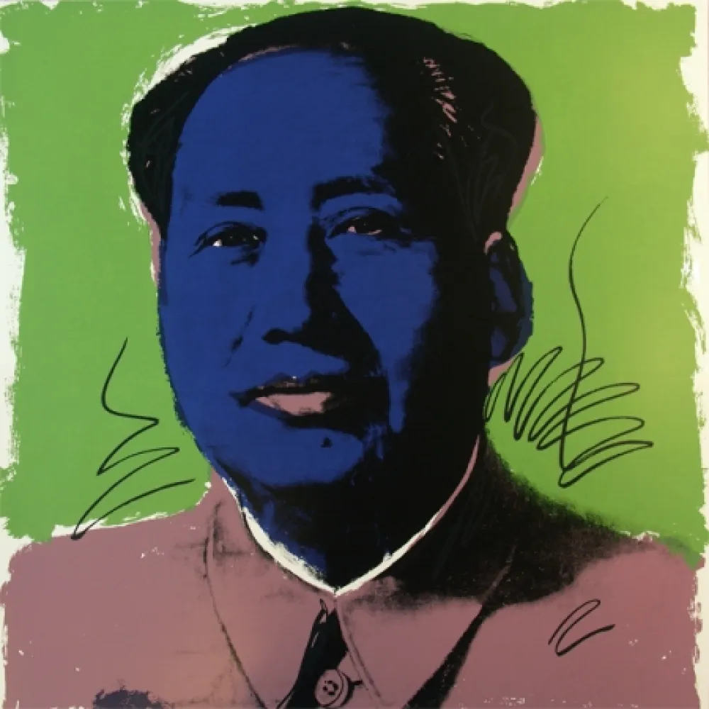 丝网印刷 Warhol (After) - Mao