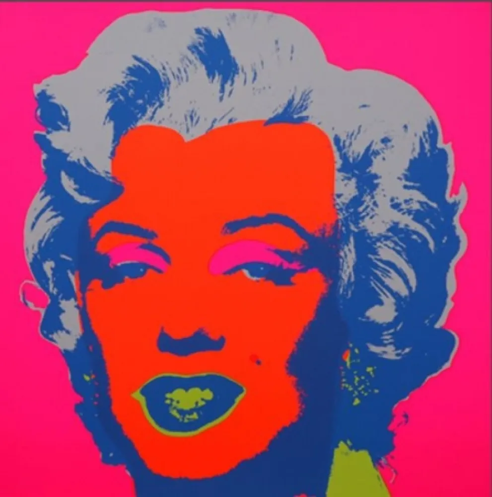 石版画 Warhol (After) - Marilyn No 22, Sunday B Morning (after Andy Warhol)