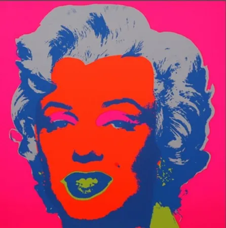 石版画 Warhol (After) - Marilyn No 22, Sunday B Morning (after Andy Warhol)