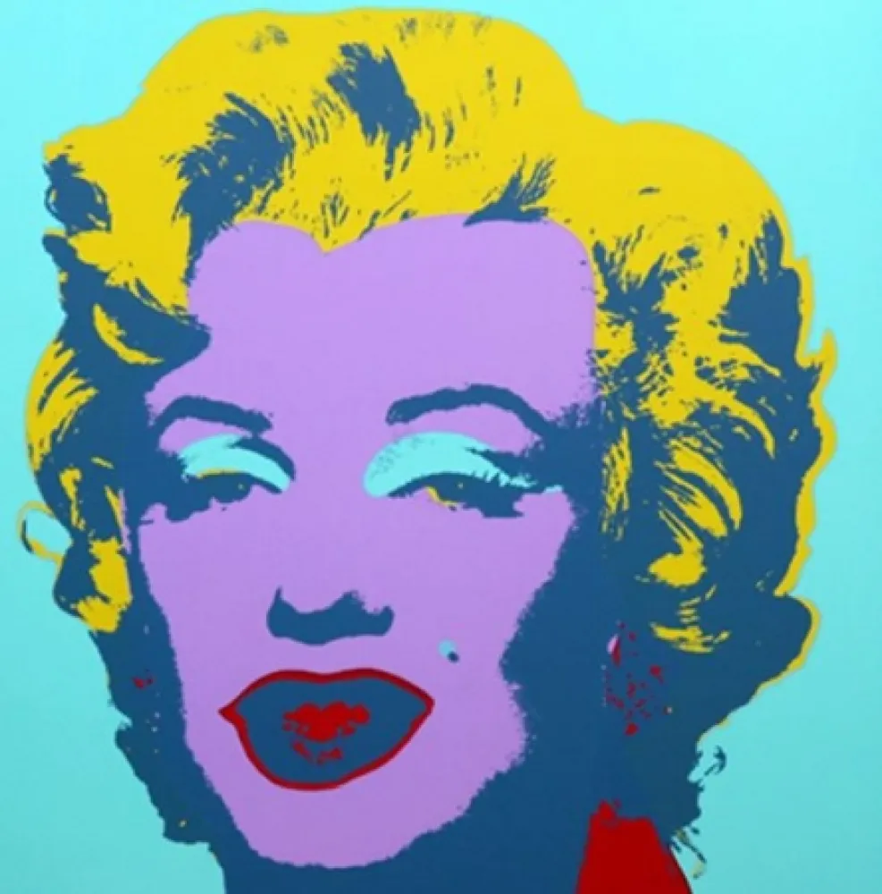 石版画 Warhol (After) - Marilyn No 23, Sunday B Morning (after Andy Warhol)