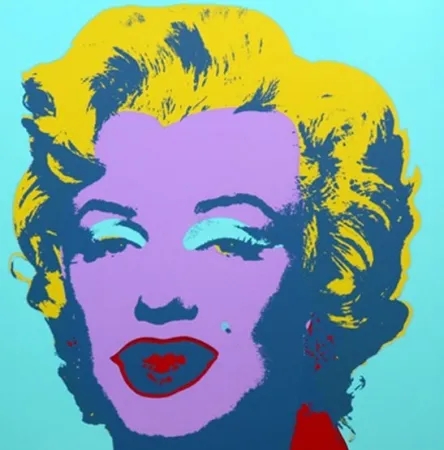 石版画 Warhol (After) - Marilyn No 23, Sunday B Morning (after Andy Warhol)