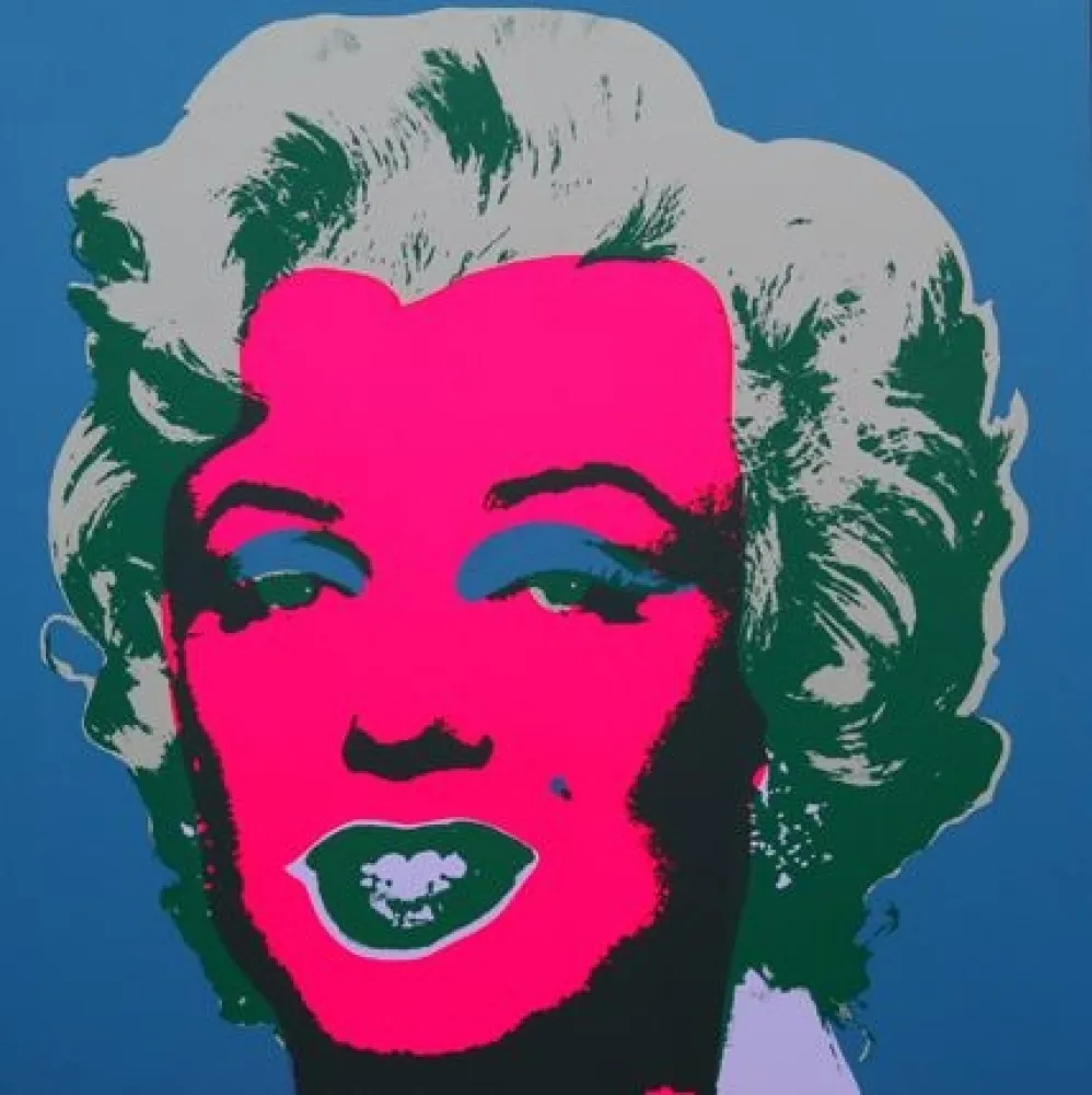 石版画 Warhol (After) - Marilyn No 30, Sunday B Morning (after Andy Warhol)