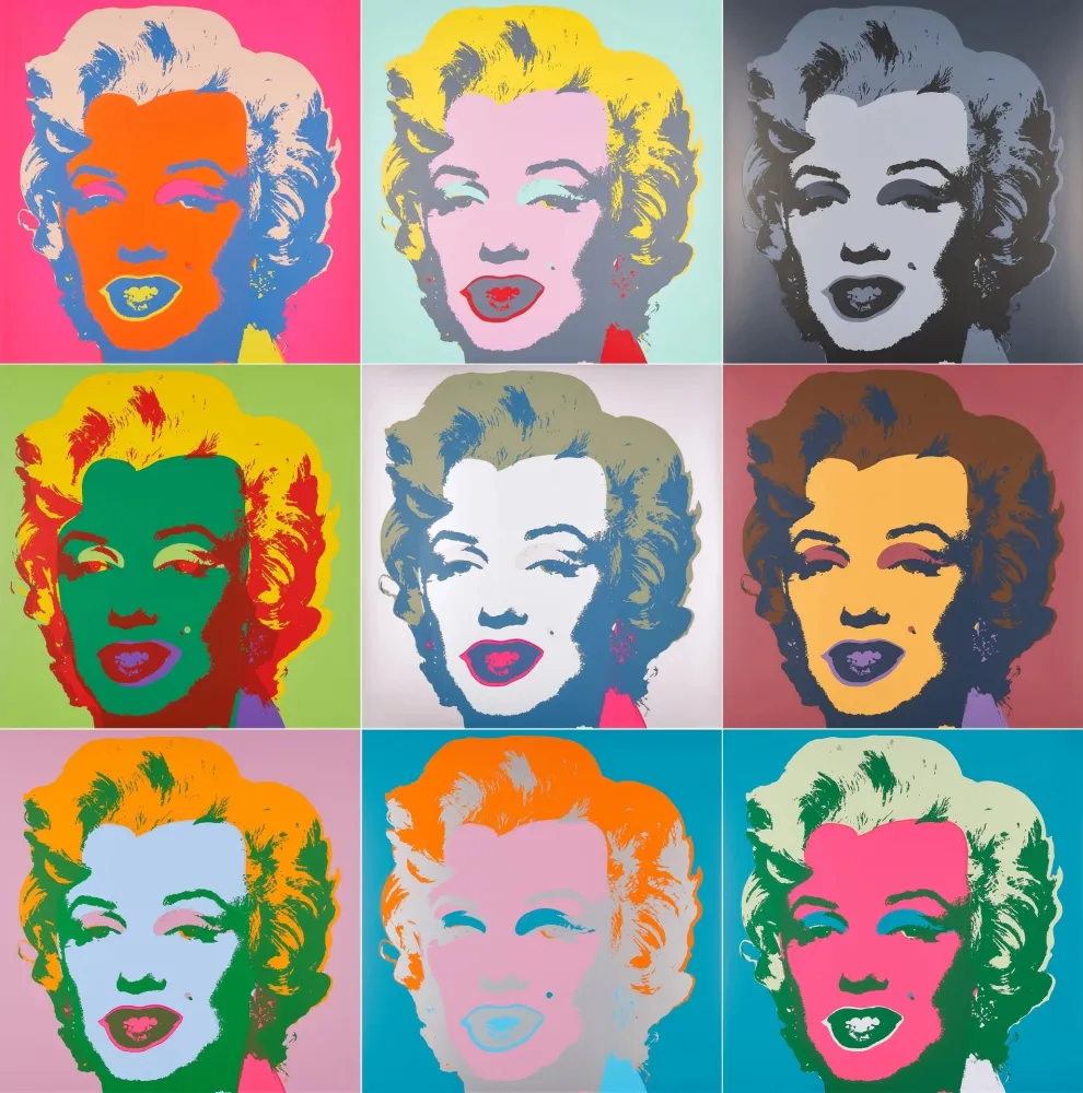 丝网印刷 Warhol (After) - Marilyn Portfolio