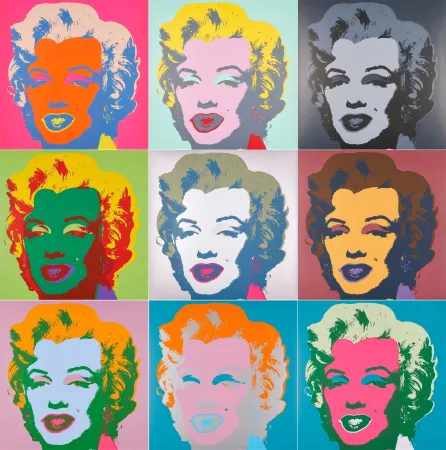 丝网印刷 Warhol (After) - Marilyn Portfolio