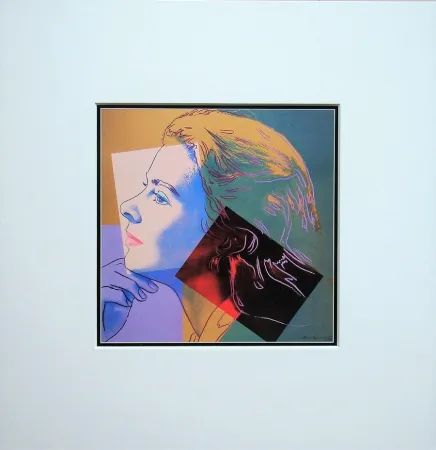 胶版印刷 Warhol (After) - Portrait of Ingrid Bergman