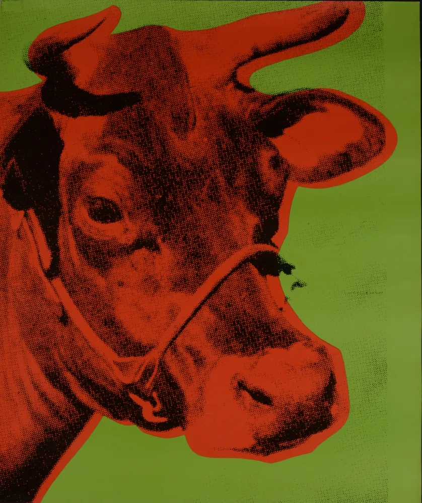 丝网印刷 Warhol (After) - Red Cow, c. 1970-1971