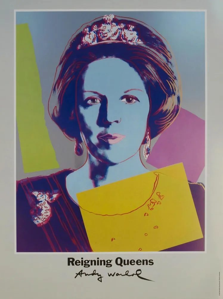 胶版印刷 Warhol (After) - Reigning Queens