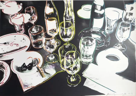 丝网印刷 Warhol - After The Party (Gold Edition)