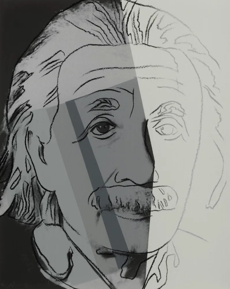 丝网印刷 Warhol - Albert Einstein