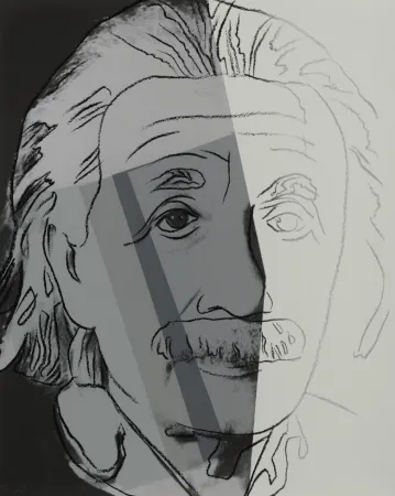 丝网印刷 Warhol - Albert Einstein