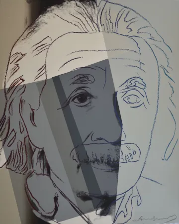 丝网印刷 Warhol - Albert Einstein (FS II.229)