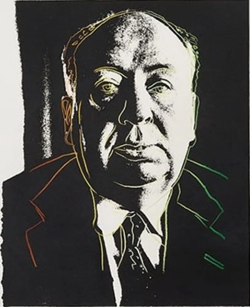 丝网印刷 Warhol - Alfred Hitchcock
