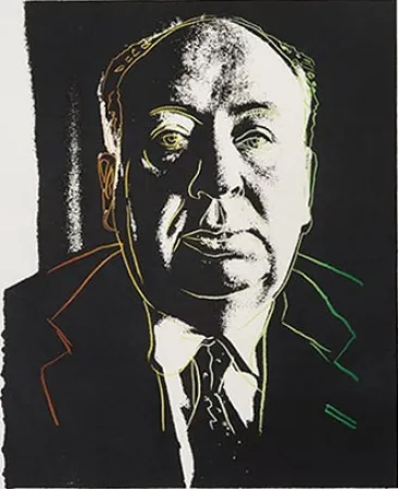 丝网印刷 Warhol - Alfred Hitchcock