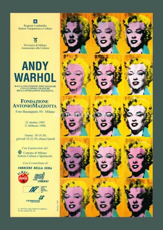 石版画 Warhol - Andy Warhol: 'Marilyn Diptych' 1995 Offset-lithograph