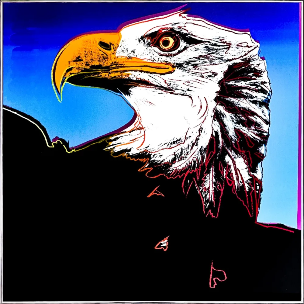 丝网印刷 Warhol - Bald Eagle