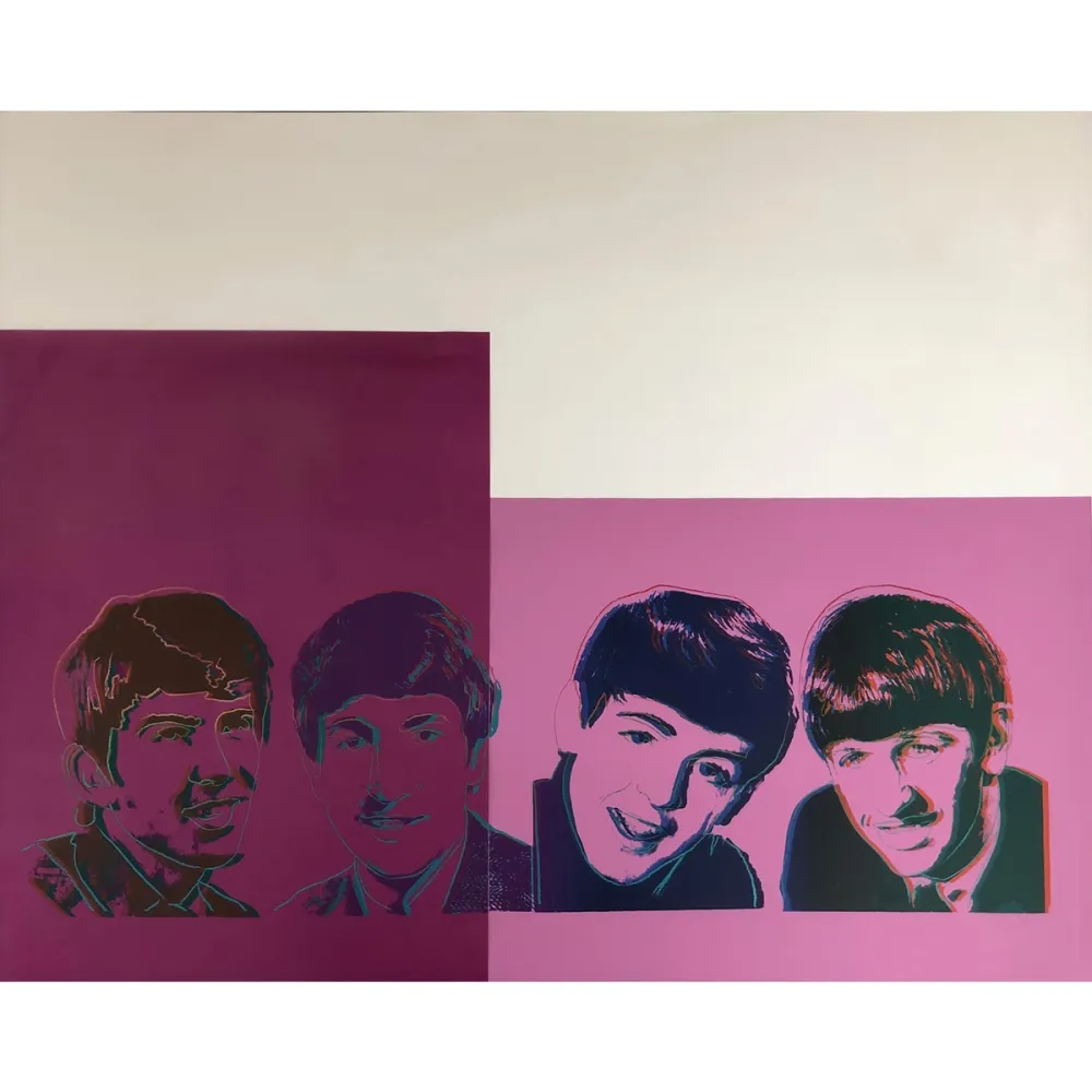 丝网印刷 Warhol - Beatles (FS IIIB.5A)