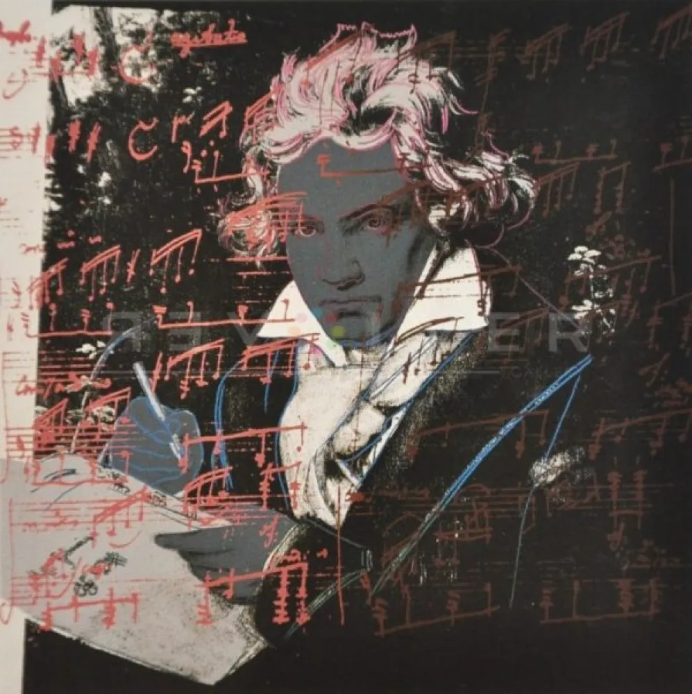 丝网印刷 Warhol - Beethoven (FS II.391)