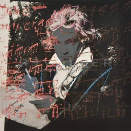丝网印刷 Warhol - Beethoven (FS II.391)