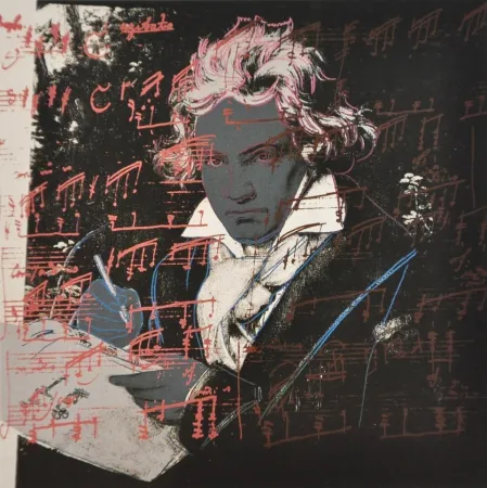 丝网印刷 Warhol - Beethoven (FS II.391)