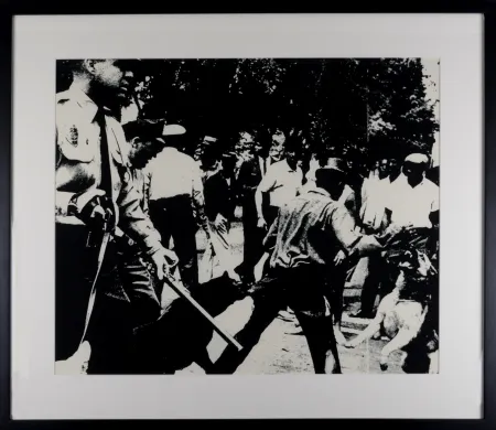 丝网印刷 Warhol - Birmingham Race Riot, 1964