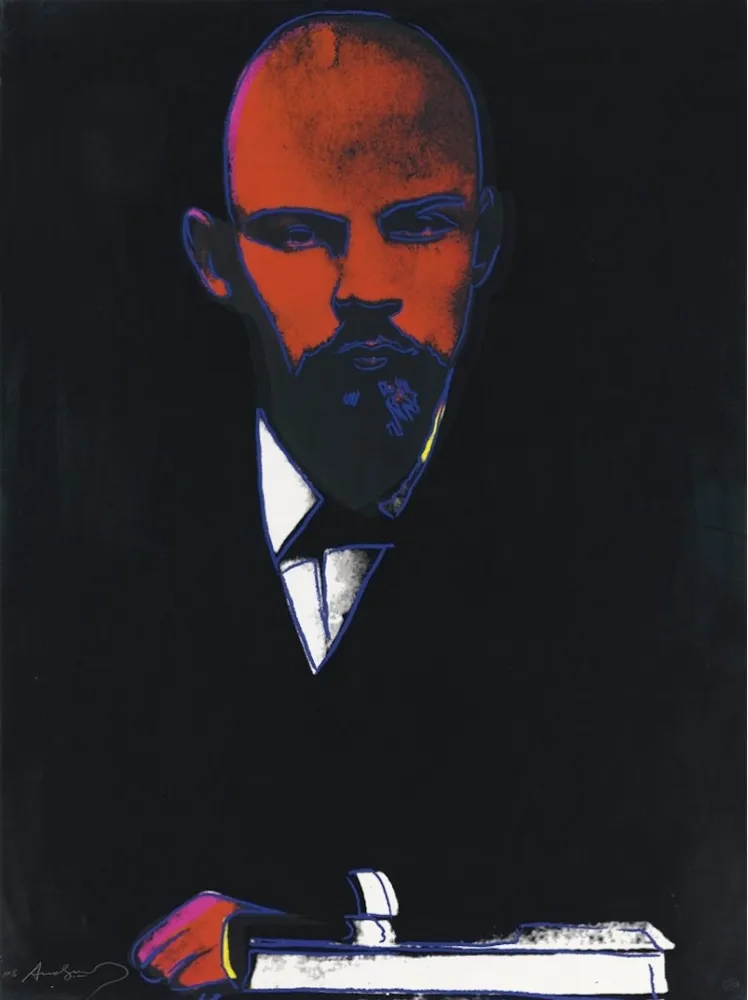 丝网印刷 Warhol - Black Lenin (FS II.402)