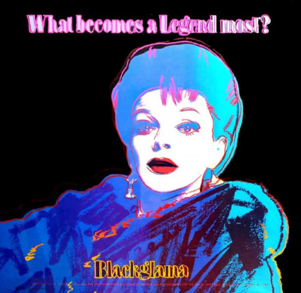 丝网印刷 Warhol - Blackglama