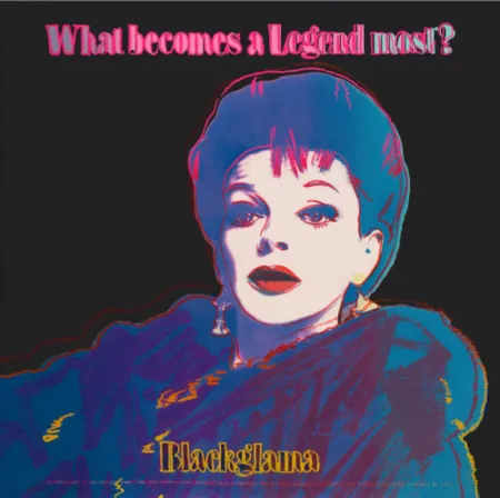 丝网印刷 Warhol - Blackglama (Judy Garland)
