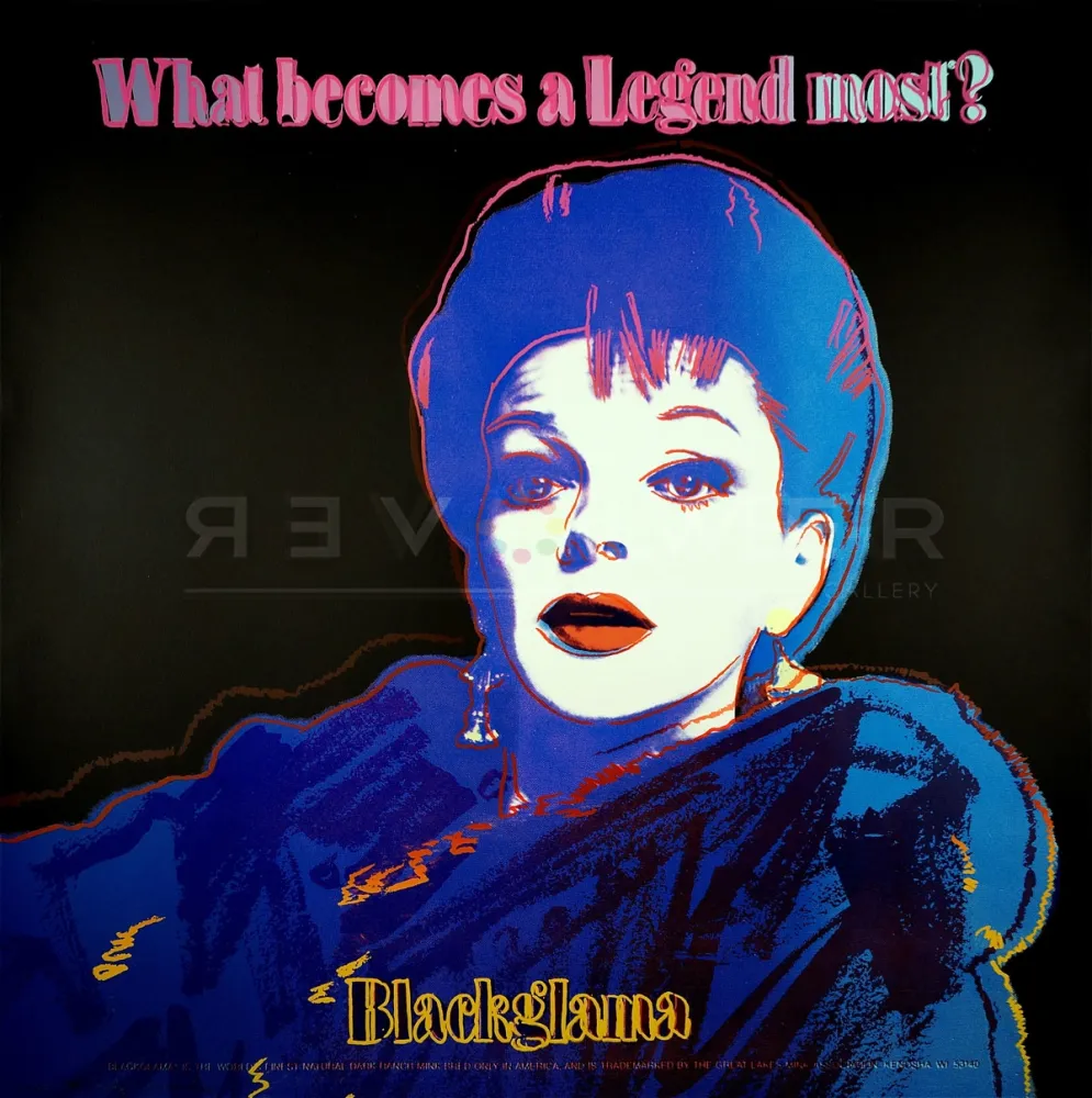 丝网印刷 Warhol - Blackglama (Judy Garland) (FS II.351)