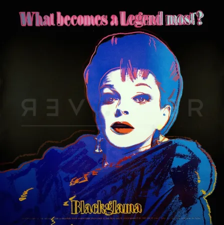 丝网印刷 Warhol - Blackglama (Judy Garland) (FS II.351)