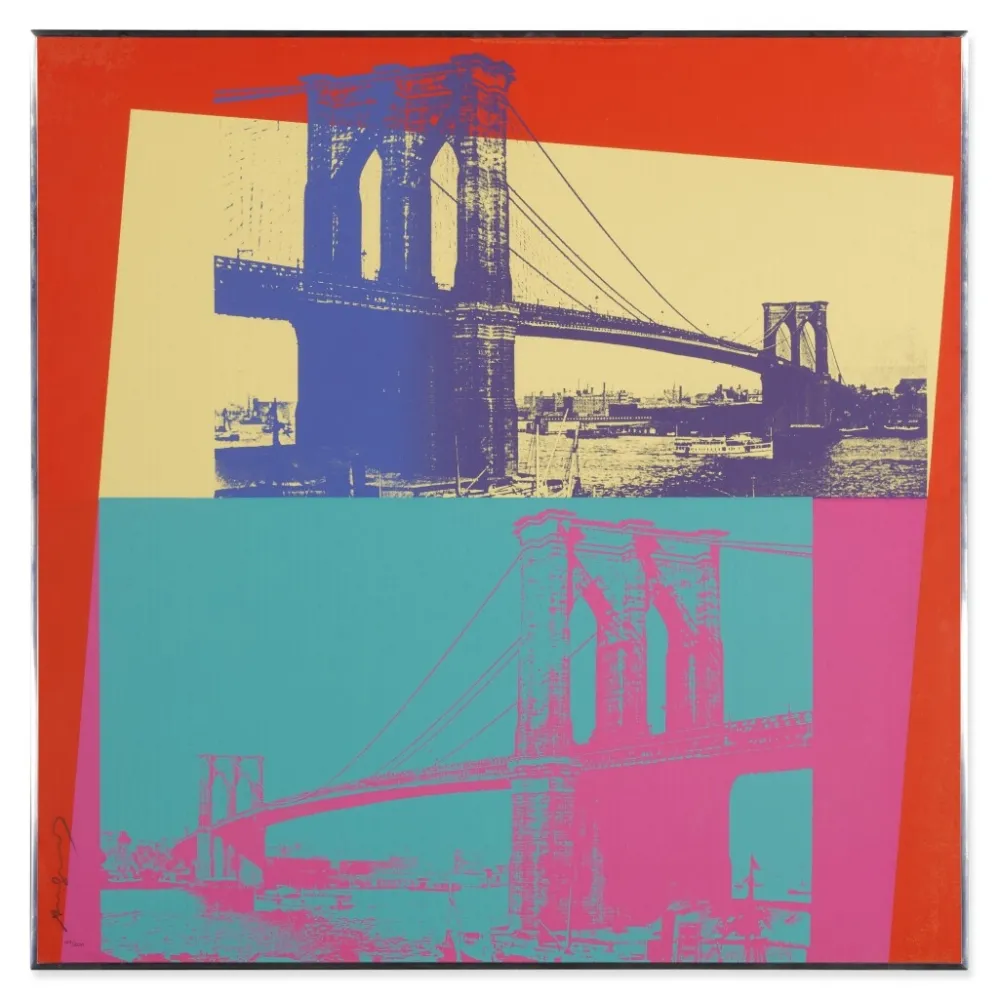 丝网印刷 Warhol - Brooklyn Bridge 