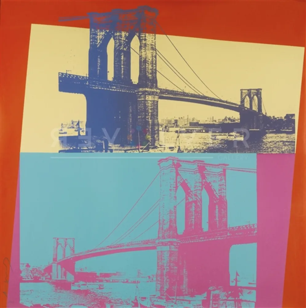 丝网印刷 Warhol - Brooklyn Bridge