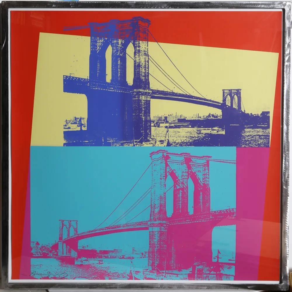 丝网印刷 Warhol - Brooklyn Bridge